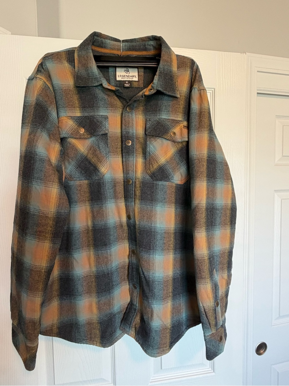 Legendary Whitetails Plaid Lined Flannel Shirt